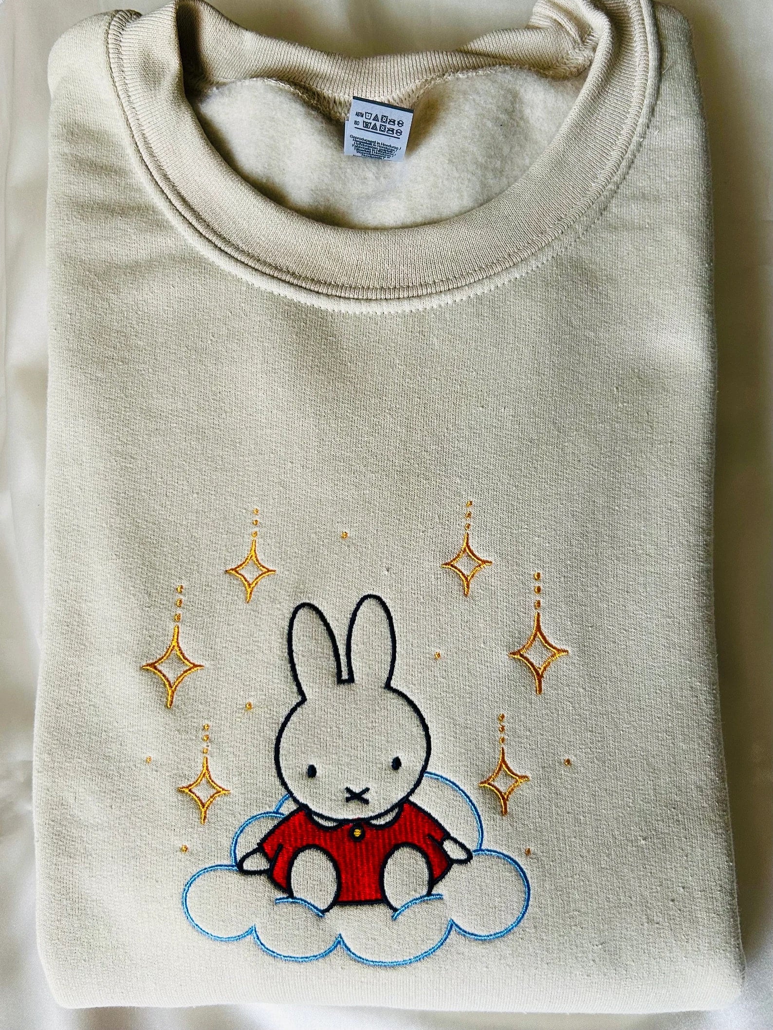 Dreamy Miffy - embroidered sweatshirt | Muse Threadz